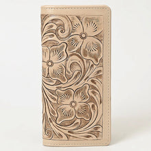 Load image into Gallery viewer, Carmichael Bone Hand Tooled Leather Wallet