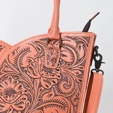 Load image into Gallery viewer, Aurelia Junction Hand Tooled Tote Bag