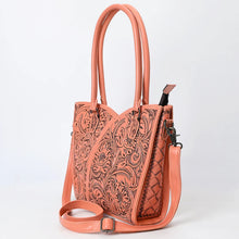 Load image into Gallery viewer, Aurelia Junction Hand Tooled Tote Bag