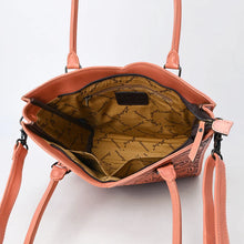 Load image into Gallery viewer, Aurelia Junction Hand Tooled Tote Bag