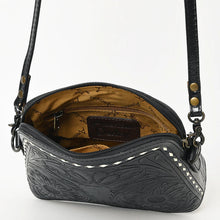 Load image into Gallery viewer, Buffalo Run Hand Tooled Leather Crossbody Purse