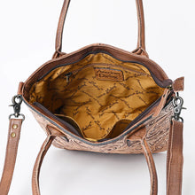 Load image into Gallery viewer, Parkline Hand Tooled Leather Purse