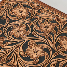 Load image into Gallery viewer, Trail Creek Hand Tooled Leather Jewelry Box