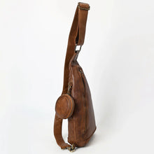 Load image into Gallery viewer, Desert Horizon Leather Sling Bag