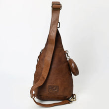 Load image into Gallery viewer, Desert Horizon Leather Sling Bag