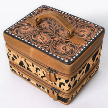 Load image into Gallery viewer, Outlaw Elegance Hand Tooled Leather Jewelry Box