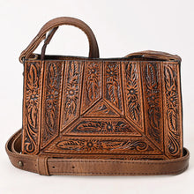 Load image into Gallery viewer, Rustic Rebel Hand Tooled Leather Purse