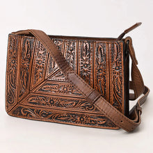 Load image into Gallery viewer, Rustic Rebel Hand Tooled Leather Purse