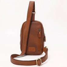Load image into Gallery viewer, Prairie Wind Hand Tooled Leather Sling Bag