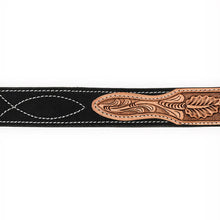 Load image into Gallery viewer, Desert Suede Hand Tooled Leather Belt