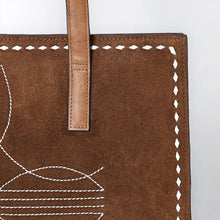 Load image into Gallery viewer, Free Spirit Suede Leather Shoulder Bag
