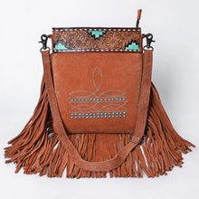 Load image into Gallery viewer, Rodeo Roundup Suede Leather Crossbody Purse