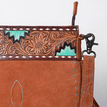 Load image into Gallery viewer, Rodeo Roundup Suede Leather Crossbody Purse
