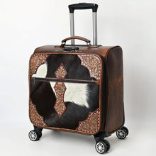 Load image into Gallery viewer, Birmingham Hand Tooled Leather Suitcase
