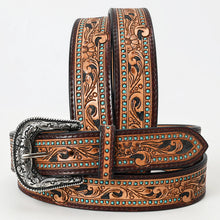 Load image into Gallery viewer, Dottie's Hand Tooled Leather Belt