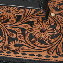 Load image into Gallery viewer, Heirloom Haven Hand Tooled Leather Jewelry Box