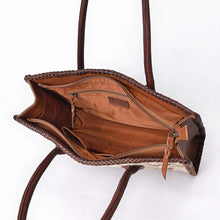 Load image into Gallery viewer, Branded Leather Shoulder Bag