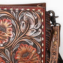Load image into Gallery viewer, Wildwood Hand Tooled Leather Crossbody Purse