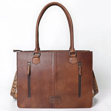 Load image into Gallery viewer, Desert Canyon Hand Tooled Leather Tote Bag