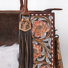 Load image into Gallery viewer, Bloomington Hand Tooled Leather Tote Bag