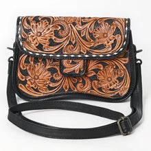 Load image into Gallery viewer, Rust Creek Hand Tooled Leather Crossbody Purse