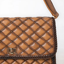 Load image into Gallery viewer, Ridgebound Quilted Leather Shoulder Bag