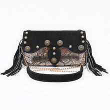 Load image into Gallery viewer, Sidewinder Suede Leather Shoulder Bag
