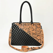 Load image into Gallery viewer, Domingo Hand Tooled Leather Tote Bag