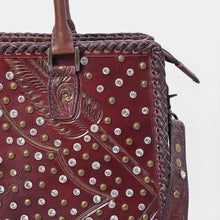 Load image into Gallery viewer, Dusk Rhapsody Hand Tooled Leather Bag