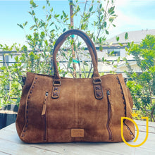 Load image into Gallery viewer, Whiskey Dawn Suede Leather Crossbody Purse