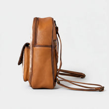 Load image into Gallery viewer, HLSR Genuine Leather Hair On Backpack