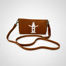 Load image into Gallery viewer, HLSR Genuine Leather White Embroidered Wallet