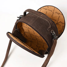 Load image into Gallery viewer, The Reba Suede Leather Canteen Purse