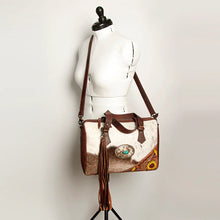 Load image into Gallery viewer, Las Cruces Western Leather Tote Bag