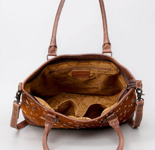 Load image into Gallery viewer, Sierra County Western Leather Crossbody Purse