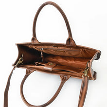 Load image into Gallery viewer, Starlight Range Western Leather Shoulder Tote Bag