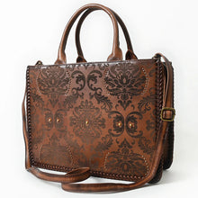 Load image into Gallery viewer, Starlight Range Western Leather Shoulder Tote Bag