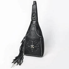 Load image into Gallery viewer, Nightshade Leather Sling Bag