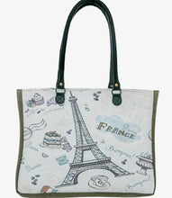 Load image into Gallery viewer, Marley Recycled Military Canvas Market Tote
