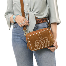 Load image into Gallery viewer, The Pearl Suede Leather Crossbody Purse