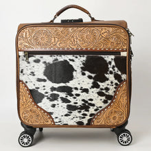 Load image into Gallery viewer, Manchester Hand Tooled Leather Suitcase