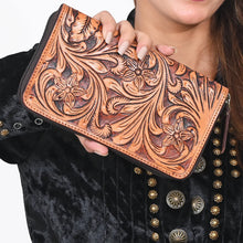 Load image into Gallery viewer, Cold Springs Hand-Tooled Leather Wallet