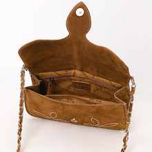 Load image into Gallery viewer, The Glory Suede Boot Stitch Purse