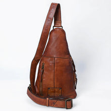 Load image into Gallery viewer, Azzurri Leather Sling Bag