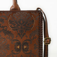 Load image into Gallery viewer, Starlight Range Western Leather Shoulder Tote Bag