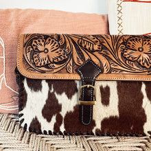 Load image into Gallery viewer, Oak Valley Western Leather Crossbody Purse