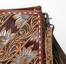 Load image into Gallery viewer, Maverick Hand Tooled Leather Crossbody Purse