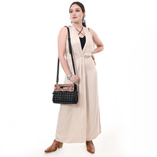 Load image into Gallery viewer, Bell Air Park Hand Tooled Leather Crossbody Purse