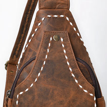 Load image into Gallery viewer, Bygone Beauty Leather Sling Bag
