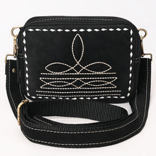 Load image into Gallery viewer, The Pearl Suede Leather Crossbody Purse